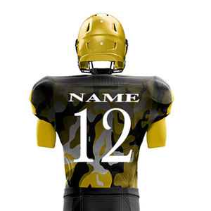 Nuevo Uniforme de Fútbol Americano Deportivo, Cómodo, de Poliéster, del Mejor Proveedor, Nuevo Diseño, Alta Calidad Profesional, Tallas Personalizadas Disponibles - Product Image 4
