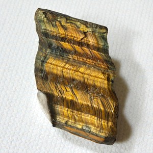 Pierre brute naturelle œil de tigre doré en gros - Pierres précieuses œil de tigre brutes en vrac pour la lapidation, le polissage et la revente - Product Image 5