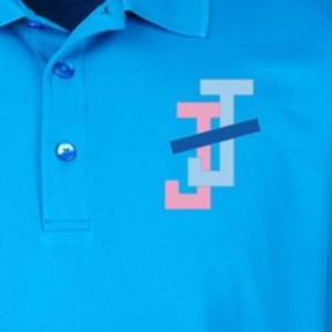 Camisa Polo para Hombre con Logotipo Bordado, Azul Claro, Manga Corta, Cuello Clásico, Mezcla de Algodón, Informal, para Negocios, Golf, Uniforme, Ropa Deportiva - Product Image 4