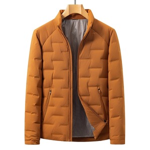 Chaqueta Acolchada Gruesa para Hombre Curry Sports, con Cuello Alto, Relleno de Plumón, Cortavientos, con Cierre, Abrigo Casual Cálido para Invierno - Product Image 3