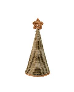Best Selling Mix Color Wicker/Rattan Christmas Tree Home Decoration Handicraft for Holiday Season - Product Image 3