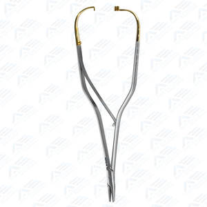 Abrazadera Instrumento quirúrgico de precisión para uso profesional Portaagujas de acero inoxidable Pinzas Arruga Instrumento quirúrgico manual - Product Image 2