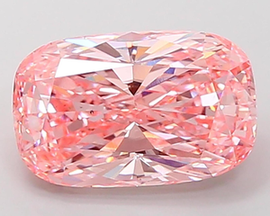 Cushion Cut Lab grown diamond Fancy <b>Pink</b> Diamond Loose Stone For Jewelry Making - Product Image 2