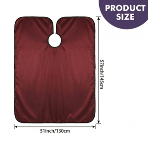 Cape de Coiffure avec Trous pour les Bras, Tissu Imperméable de Qualité Supérieure, Vente en Gros, Personnalisation de Marque, OEM ODM 2026 - Product Image 3