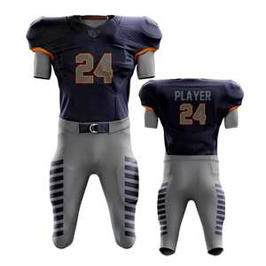 Uniforme de football américain de qualité supérieure, personnalisé avec votre propre design, sublimation couleur, vêtements de sport, uniforme de football américain très vendu - Product Image 1