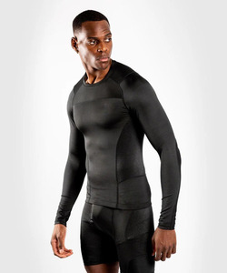 Custom Men's MMA Rash Guard Spandex Polyester 160g Full Sleeve Quick Dry Jiu Jitsu BJJ <b>Boxing</b> Gym Swimming BJJ Jiu Jitsu <b>Shirts</b> - Product Image 4