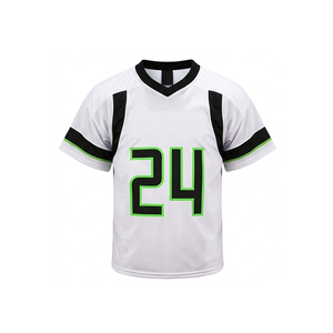 Uniforme de Lacrosse de Poliéster con Impresión por Transferencia de Calor Personalizada, Logotipo Bordado Personalizado, Número y Nombre - Product Image 6