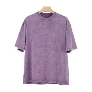 Camisetas de Hombre con Diseño Personalizado, Lavado Ácido, 100% Algodón, Tallas Grandes, Estampado Gráfico, Logotipo, Estilo Vintage, Camiseta de Manga Corta para Hombre - Product Image 5