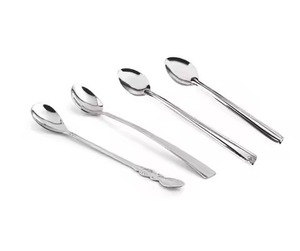 Elegant Kitchen Dining Metal Cutlery Set Serving <b>Spoon</b> Fork Pair Ideal for Premium <b>Table</b> Arrangement - Product Image 1