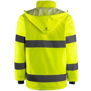 Chaqueta de Trabajo Reflectante Impermeable de Alta Visibilidad para Hombre, Ropa de Trabajo de Seguridad para Invierno, Construcción, Seguridad, Resistente al Viento 2026 - Product Image 5