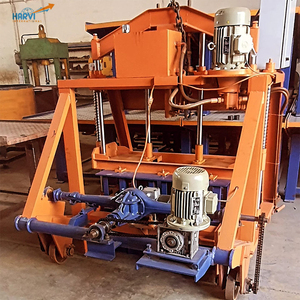 Machine à fabriquer des briques et des blocs hydrauliques vibratoires entièrement automatiques avec 6 CV Moteur pour la production de briques en béton haute densité - Product Image 3