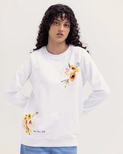 Nouveau sweat-shirt en polaire pour femme, respirant, uni, avec options de logo personnalisé dans plusieurs styles - Product Image 4