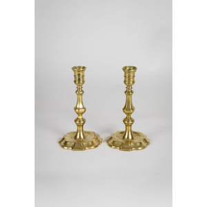 ROYAL HOME COLLECTION Attractive <b>Silver</b> Metal Taper Candle Holders <b>Candlestick</b> Holders Dining Table Centerpiece Easter Home - Product Image 2