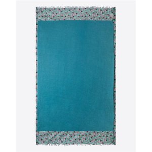 Pareo de playa floral estampado por el fabricante, con la parte delantera de poliéster y viscosa y la parte trasera como toalla, 2 en 1 - Product Image 3