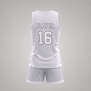 Custom Unisex <b>Volleyball</b> Jersey Tank Top Shorts <b>Set</b> 100% Polyester Custom Sublimation Quick Dry Moisture-Wicking Breathable - Product Image 3