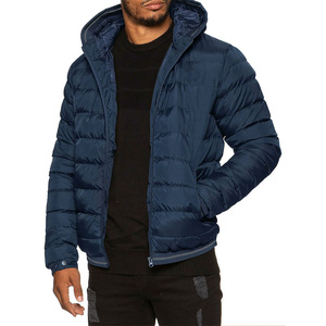 Custom Sublimated Premium Quilt Waterproof 100% Nylon Hooded Puffer Jacket for Men Women <b>Winter</b> <b>Coat</b> OEM Service Manufacturer - Product Image 5