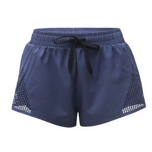 Shorts de sport pour femmes, dernière collection, séchage rapide, imperméables, respirants, 100% coton, côtés en mesh, coupe classique, shorts de yoga pour la salle de sport - Product Image 1