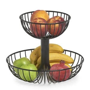 Panier à fruits et légumes en métal sur mesure, design luxueux et moderne, vente directe d'usine indienne, organisateur, support à bananes - Product Image 4