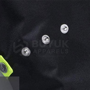 Hi Vis <b>Waterproof</b> Windproof Breathable 100% Polyester Safety <b>Work</b> Jacket with Reflective Strips for Traffic Use - Product Image 5