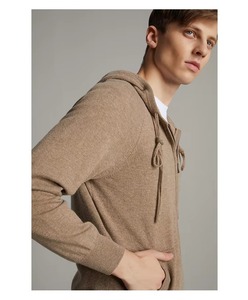 Conjunto de 2 Piezas de Pantalones Deportivos y Sudadera con Cremallera de Lana y Cachemira para Otoño e Invierno - Product Image 2