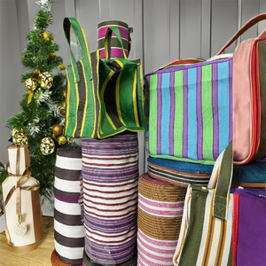 Grands sacs à provisions écologiques en polypropylène recyclé Sacs en plastique durables fabriqués en Inde Sac à linge d'approvisionnement en vrac - Product Image 4