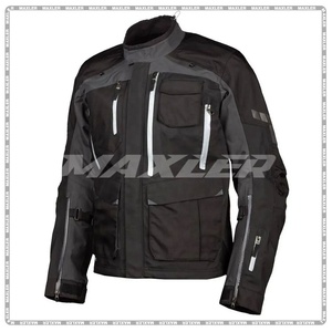 Veste longue de tourisme en textile pour hommes, imperméable, homologuée CE niveau 1 2, protection, fabricant OEM, fournisseur de marque privée - Product Image 4