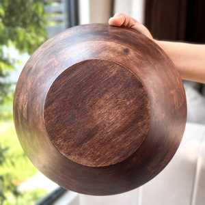 Cuencos y Cucharas de Madera Tradicionales Hechos a Mano con Acabado Natural para Mesa de Comedor, Cumpleaños, Celebraciones de Pascua, Aperitivos y Ensaladas - Product Image 4