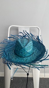 Sombrero Mexicano Unisex de Paja Natural para Adultos, con Logotipo Personalizado, Venta al Por Mayor, para Playa, Fiesta, Verano, Viajes - Product Image 3