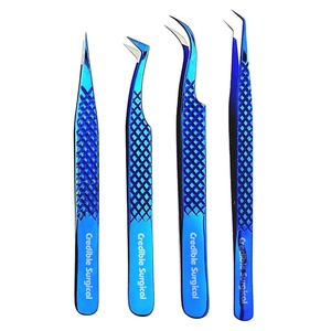 แหนบปลายแหลมสำหรับต่อขนตาแหนบนาโนสแตนเลสแบบมืออาชีพปรับแต่งได้ตามต้องการ - Product Image 2