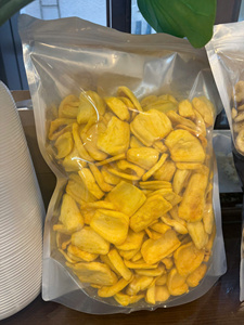 <b>Dried</b> jackfruit chips crispy Sweet taste vacuum pack snack Vietnam OEM factory supply Sliced jackfruit food <b>vegetables</b> snack - Product Image 4