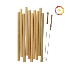 <b>Bamboo</b> <b>Straws</b> | Natural Reusable Drinking <b>Straws</b> Eco Friendly 20cm Bulk Factory Price - Product Image 6