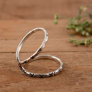 Bague orthopédique artisanale en argent sterling 925 pour le soutien des articulations - Product Image 2
