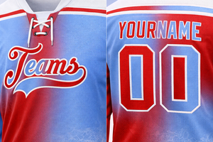 Nouveau style 2026 – Maillot de hockey sur glace professionnel personnalisé en polyester respirant, séchage rapide, haute qualité, coupe régulière, 280g, manches courtes - Product Image 6