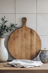 Tabla de Queso Redonda a Precio de Fábrica, Diseños Personalizables, Tabla de Cortar Ecológica Hecha a Mano, Última Llegada, Ecológica - Product Image 5