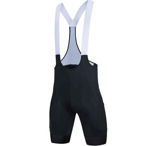SILKZONE INDUSTRY Men <b>Cycling</b> Bib Shorts Blue White Straps Quick Dry Regular Brief Length Spandex Polyester Seamless Design - Product Image 4