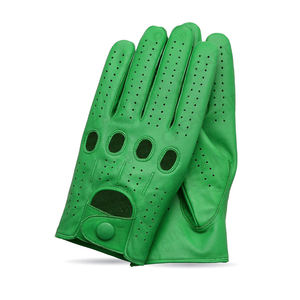 Custom Color Genuine Sheepskin Leather Eco-Friendly <b>Touchscreen</b> Compatible Winter Full Finger Unlined Safety <b>Gloves</b> for Daily - Product Image 6