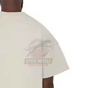 Camiseta de Corte Cuadrado de Alta Calidad, Diseño OEM, Camiseta de Algodón de Corte Cuadrado Hecha en Pakistán - Product Image 2