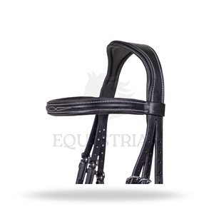 Brida de equitación inglesa de lujo de tamaño completo para la máxima comodidad del caballo - Product Image 4
