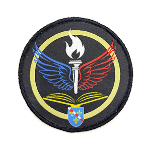 Woven Patch For <b>Jackets</b> Stylized Animal Character Furry Fandom Art Woven Patch For Hats Woven Patches For Backpacks Blue - Product Image 6