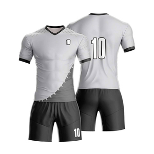 Uniforme de Fútbol Profesional Personalizado, Camiseta y Pantalones Cortos Transpirables, Ropa Deportiva para Entrenamiento y Partidos, Fabricante OEM - Product Image 3