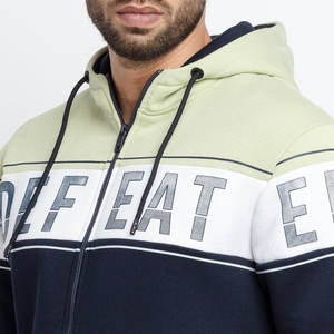 Sweat à capuche pour homme avec logo brodé, prix de gros, 100% coton molletonné, poche respirante, couleur unie, manches longues, hiver - Product Image 6