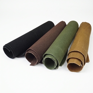 Wholesale Woven Cotton <b>Fabric</b> 16oz Oil Waxed Duck Canvas Dyed Waterproof Tent Tarp Duffle Bag Industrial Covers - Product Image 1