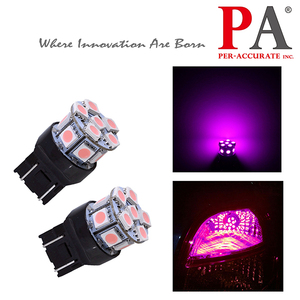 Ampoules de frein LED HYUGA à 2 fils T20 7440/7443 13SMD*5050 6V/12V/24V 360 degrés, modèle 13MCX-24 - Product Image 5