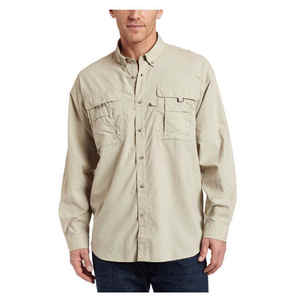 Camisa de Pesca con Protección Solar UV de Manga Larga para Hombre: Estilo Casual para Actividades al Aire Libre en Equipo - Product Image 1