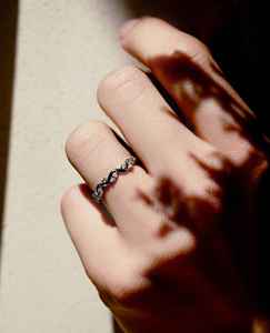1ct Lab Grown Diamond Engagement Wedding <b>Ring</b> Set IGI Certified E Color 9k White Gold Gold Plated Filled Brilliant Cut Luxury - Product Image 1
