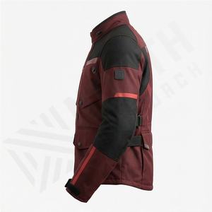 Veste de moto en cuir véritable pour homme de qualité supérieure, nouvelle arrivée, vestes de moto d'hiver, protections amovibles, personnalisables - Product Image 3