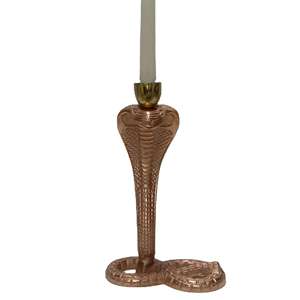 Wholesale Luxury Handcrafted Aluminium Candle <b>Stand</b> with Elegant Design for Living Room Bedroom Hotel and Restaurant Decoration - Product Image 1