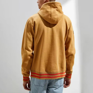 Sweat-shirt à capuche pour homme en coton molletonné avec broderie de la lettre UGZ, style décontracté pour l'automne, coupe classique - Product Image 4