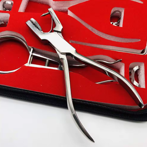 Complete Rubber Dam Dental Isolation Instrument Set with Stainless Steel <b>Frame</b> Punch <b>Clamp</b> Forceps Assorted <b>Clamps</b> and Placement - Product Image 5