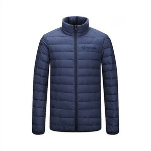 Daizen Star Unisex Black Puffer Jacket Hooded Stand Collar Zipper Closure Windproof Winter Casual Cotton Filling Solid Color - Product Image 3